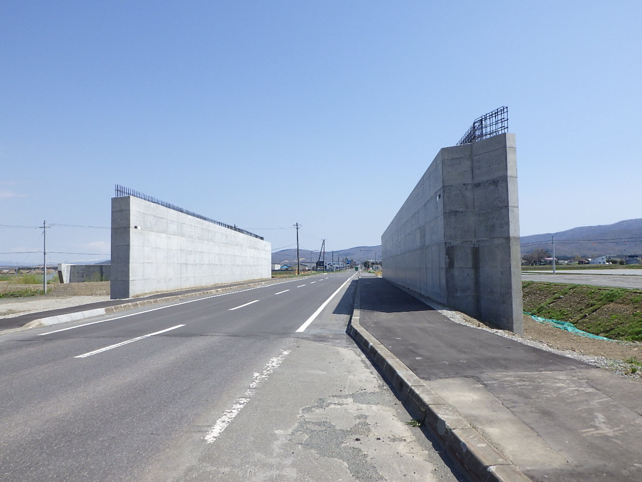 北海道縦貫自動車道士別市13号橋下部工事